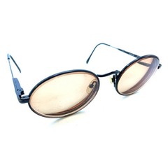 Serengeti Drivers Matte Black Metal Round Oval Sunglasses Frames Designer Unisex