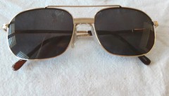 Gold Aviator Metal Sunglasses Frames Modern Kevin 58-18 145