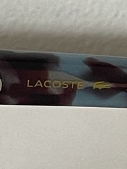 Lacoste L939S Round Sunglasses/Rx Eyeglasses Frame, Havana Grey, 50/22/145