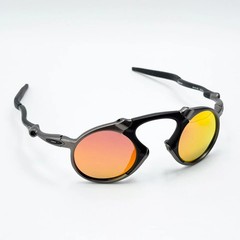 Oakley Madman OO6019 X-Metal Dark Carbon Ruby Polarized SunglassesIN BOX