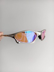 Gafas de sol Oakley Penny & Juliet X-Mental vintage marco plateado lentes rosas*