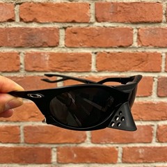 Oakley Plantaris Travis Scott OO9437 Sunglasses Black Frame Black Lenses