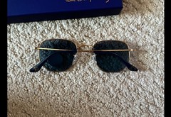 Disney 50th Anniversary Button Ray-Ban Aviator Polarized Sunglasses Limited Set