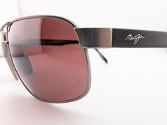 Maui Jim Sunglasses, Whitehaven MJ776-14A Gunmetal, 63-16-135, Made in Italy