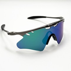 Oakley X-Metal Mag Sunglasses Gunmetal Frame Green Gradient Lens New