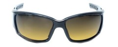 Calabria Golf Sport Wrap Designer Sunglasses UV400, Black