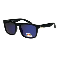 Polarized Lens Sunglasses Unisex Casual Fashion Square Frame Mirrored UV 400