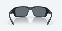 Costa Del Mar Fantail Matte Black / Blue Mirror 580P Polarized 59 mm Sunglasses