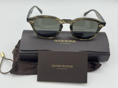 Oliver Peoples EYLES OV5580SU 1735P1 – Soft Olive Bark / G-15 Polarized (48mm)