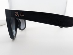 Ray-Ban Sunglasses, Polarized Lenses, Justin RB 4165 622/T3 3P Black, 54-16-145