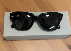 NEW Ray-Ban State Street Sunglasses – Polished Black