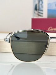 NEW Cartier Mod ：CT0326S Sunglasses Size ：57口20-145 Titanium