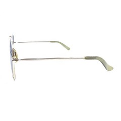 Gold Metal Aviator Sunglasses Gray Lens 140 USA Designer Fashion Pilot Men Women