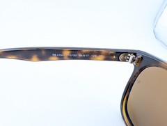 Ray-Ban Sunglasses, Polarized Lenses, RB 4184 710/83 3P Brown, 54-17-145, Italy