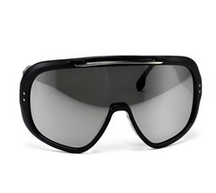 FUTURISTIC OVERSIZED ONE PIECE SHIELD LENS WRAP AROUND SPORT DESIGNER SUNGLASSES