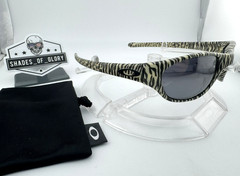 OAKLEY FIVES 1.0 WHITE TIGER / BLACK IRIDIUM SUNGLASSES 03-134 VINTAGE AUTHENTIC