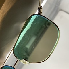 Maui Jim KAMI MJ778-05C GOLD WHITE WITH ORANGE POLARIZED LENS JC88