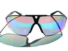 Revo ALPINE Shiny Gunmetal POLARIZED PHOTOCHROMIC Evergreen Sunglass 1182 00 GN