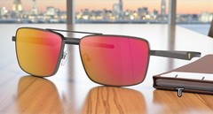 FERRARI SCUDERIA FZ5001 109 6Q Dark Gunmetal Mirror Red 60 mm Men’s Sunglasses