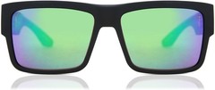 Spy – Cyrus, Matte Blk Happy Brnz Polar w/Green Spectra Mirror Lenses
