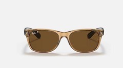 Ray Ban New Wayfarer Polarized Brown 55 mm Sunglasses RB2132 945/57 55-18