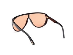 Tom Ford FT1182 05E Achilles injected Black Other Brown 00 mm Men’s Sunglasses