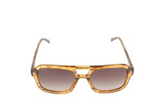 WMP Sydney Brown Aviator Polarized Sunglasses 54-20-144