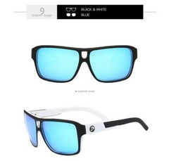 DUBERY Unisex Polarized Sport Sunglasses Outdoor Driving Fishing Square Glasses