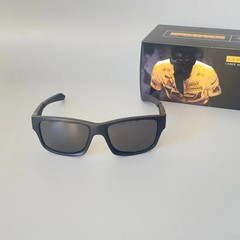 Oakley Jupiter Squared Polarized Sunglasses OO9135 Matte Black/Black Iridium