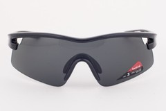 Bolle VORTEX Shiny Black / Gray PC True Neutral Smoke TNS Sunglasses 11858 136mm