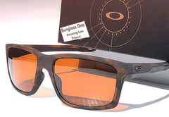 Oakley MAINLINK XL Matte Tortoise PRIZM POLARIZED Tungsten Lens Sunglass 9264-49