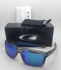New OAKLEY Sunglasses MAINLINK OO9264-42 Grey Ink-Blue Frames w/ Sapphire Lenses