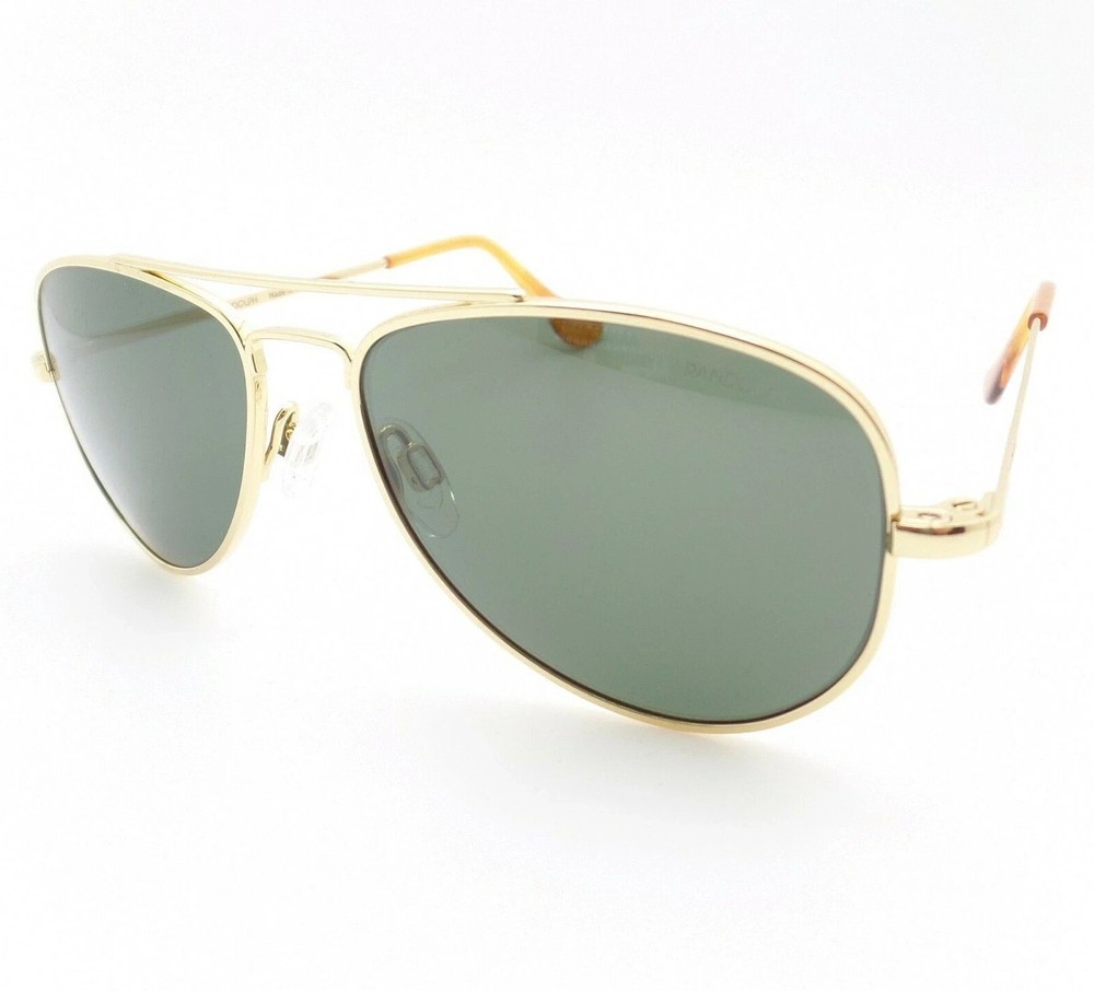 RANDOLPH ENGINEERING CONCORDE 23k GOLD AGX 64MM CR290 USA NEW SUNGLASSES