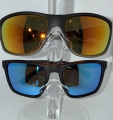 2 pair authentic Panama Jack Sunglasses-Brown/Blue Mirror & Brown Yellow Mirror