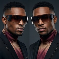Sunglasses Music Festival Shades Hip Hop Rapper Cholo Gang Stylish Men Glasses
