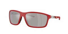 FERRARI SCUDERIA FZ6021U 526 6G Red Ferrari Mirror Grey 65 mm Men’s Sunglasses