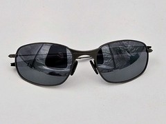 OAKLEY Metal Sports Wrap Sunglasses With Pouch