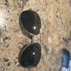 Ray Ban Cockpit RB3362 Gold Frame Aviator Sunglasses 001 59-14 3N Vtg With Case