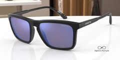 ARNETTE AN4283 01 22 Shyguy Black Mirror Water Polarized 56 mm Men’s Sunglasses