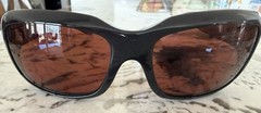 Kaenon Bolsa Unisex Sunglasses Black With Amber Lens Polarized, Made in Italy