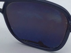 Vintage Suncloud Blue Nylon Frame Depose Sunglasses MADE in FRANCE P4
