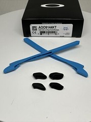 Sky Blue 9144KT 100% Auth.Oakley Half Jacket 2.0 Replace EarSock/Nosepad Kit
