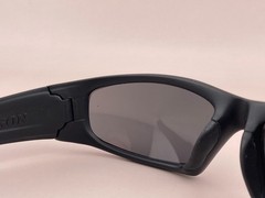 Smith Optics Hudson Sunglasses Black Wrap Made In Italy 63-18-135mm