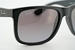 Ray-Ban RB4165 622/T3 Justin Sunglasses Full Rim Square Polarized Lens 54-16-145
