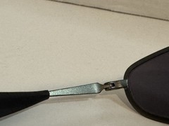 MINT Vintage 90s Oakley A-Wire Sunglasses Gen 1 Dark Pewter USA Oval Wrap