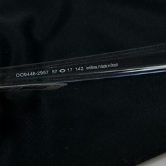 Oakley Sunglasses Sylas OO9448-2957 Polished Clear Frames with Prizm Black Lens