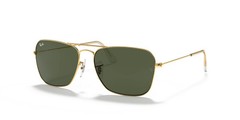 Ray-Ban RB3136 001 58mm Caravan Gold Sunglasses