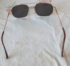 Gold Aviator Metal Sunglasses Frames Modern Kevin 58-18 145
