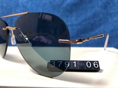 Ray-Ban RB3791 Round Metal Glod Frame Mirror Dark Grey Lenses Sunglasses 001/71