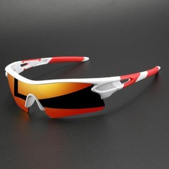 Unisex Sports Sunglasses Polycarbonate UV400 Cycling Running Fishing Glasses